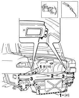 Rear trim