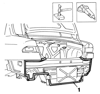 Rear trim