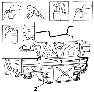 Rear trim