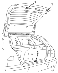 Tailgate - adjust centring and profile - includes hinge and compartment seal adaptation