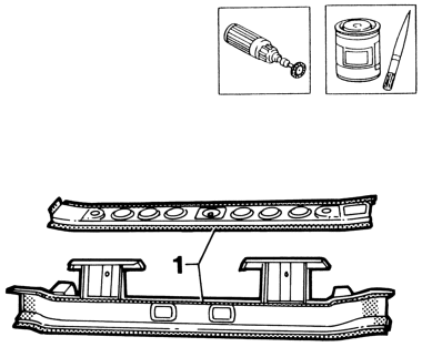 Wing lower beam