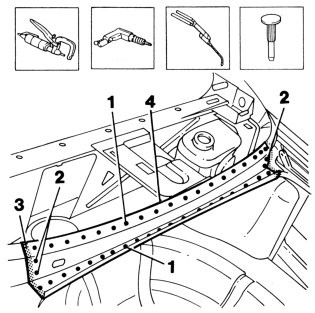 Windscreen base trim