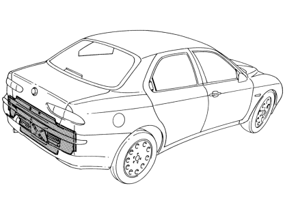 Rear trim