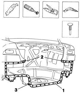 Rear trim