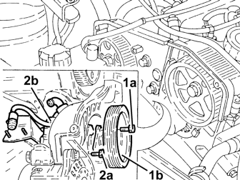 Power steering pump mount - r r