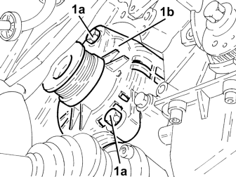 Power steering pump mount - r r