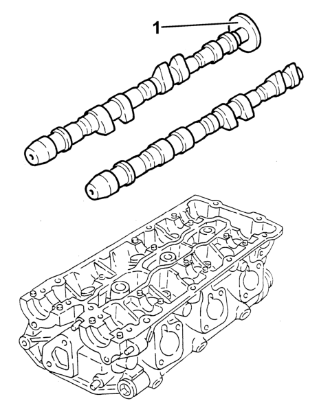 Camshafts (2.5 V6)
