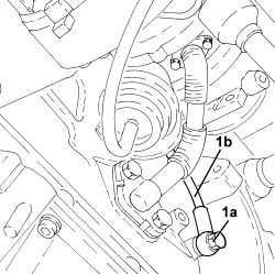 ENGINE OIL DELIVERY PIPE TO TURBOCHARGER - R + R