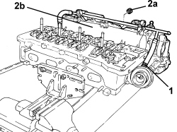 SINGLE CYLINDER HEAD, REMOVED - OVERHAUL