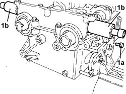 SINGLE CYLINDER HEAD, REMOVED - OVERHAUL