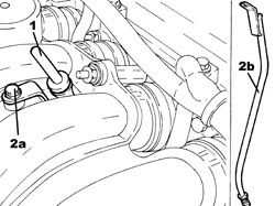 OIL DIPSTICK PIPE - R.R
