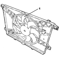 RADIATOR COOLING FAN - R + R