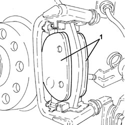REAR BRAKE PADS - REPLACE