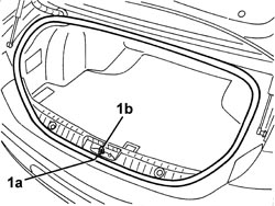 BOOT COMPARTMENT SEAL - R+R