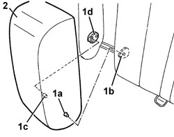 REAR SEAT ARMREST - R+R