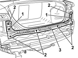 REAR BUMPER CENTRE MOUNT - R R