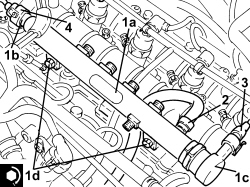 SINGLE FUEL MANIFOLD PIPE - R.R.