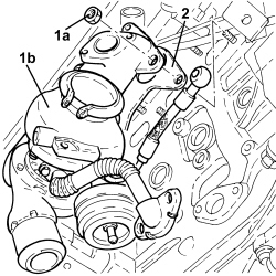 TURBOCHARGER UNIT AND EXHAUST MANIFOLD - R.R.
