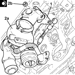 TURBOCHARGER UNIT AND EXHAUST MANIFOLD - R.R.
