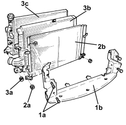 ENGINE COOLING RADIATOR - R + R
