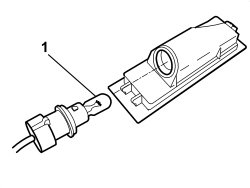 (ONE) NUMBER PLATE LIGHT - R.R.