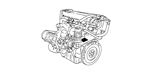 ENGINE MARKING POSITIONING