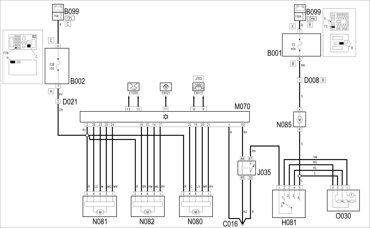 AIR CONDITIONER - WIRING DIAGRAM