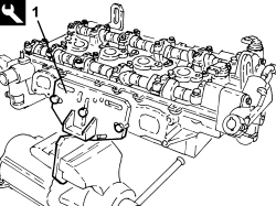 SINGLE CYLINDER HEAD, REMOVED - OVERHAUL