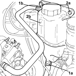 ENGINE COOLANT SUPPLY RESERVOIR - R.R.