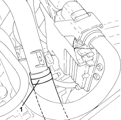 UPPER RADIATOR COOLANT OUTLET HOSE - R.R.