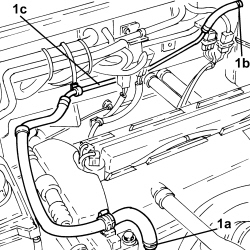 COOLANT PIPE FROM CYLINDER HEAD R R