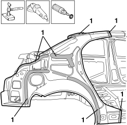 R.R. REAR WING FRAME