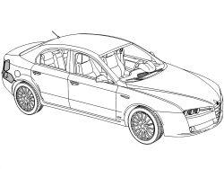 R.R. REAR WING LOWER FRAME
