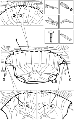 R.R. SPARE WHEEL COMPARTMENT