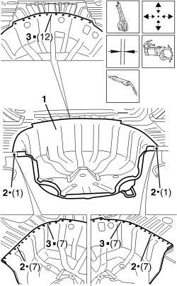 R.R. SPARE WHEEL COMPARTMENT