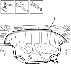 R.R. SPARE WHEEL COMPARTMENT