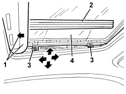 SUN-ROOF GLASS - ALIGNMENT