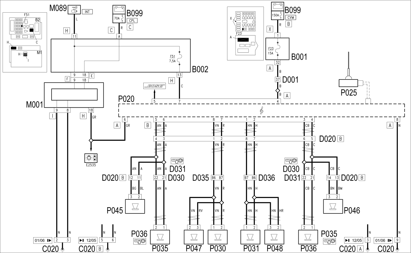 RADIO - WIRING DIAGRAM