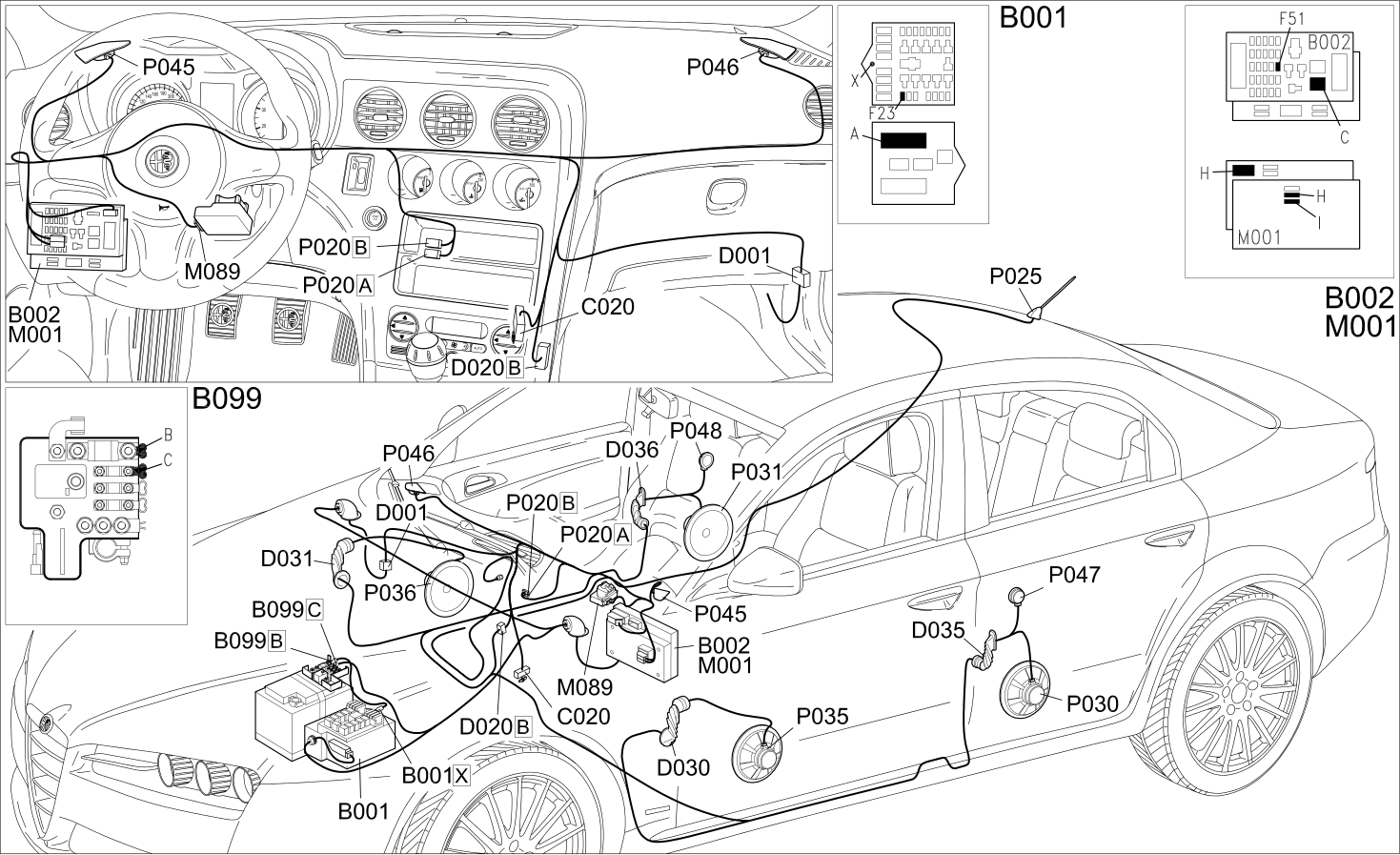 RADIO - COMPONENT LOCATION