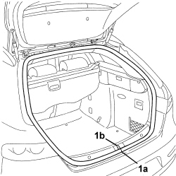 TAILGATE COMPARTMENT SEAL - R+R