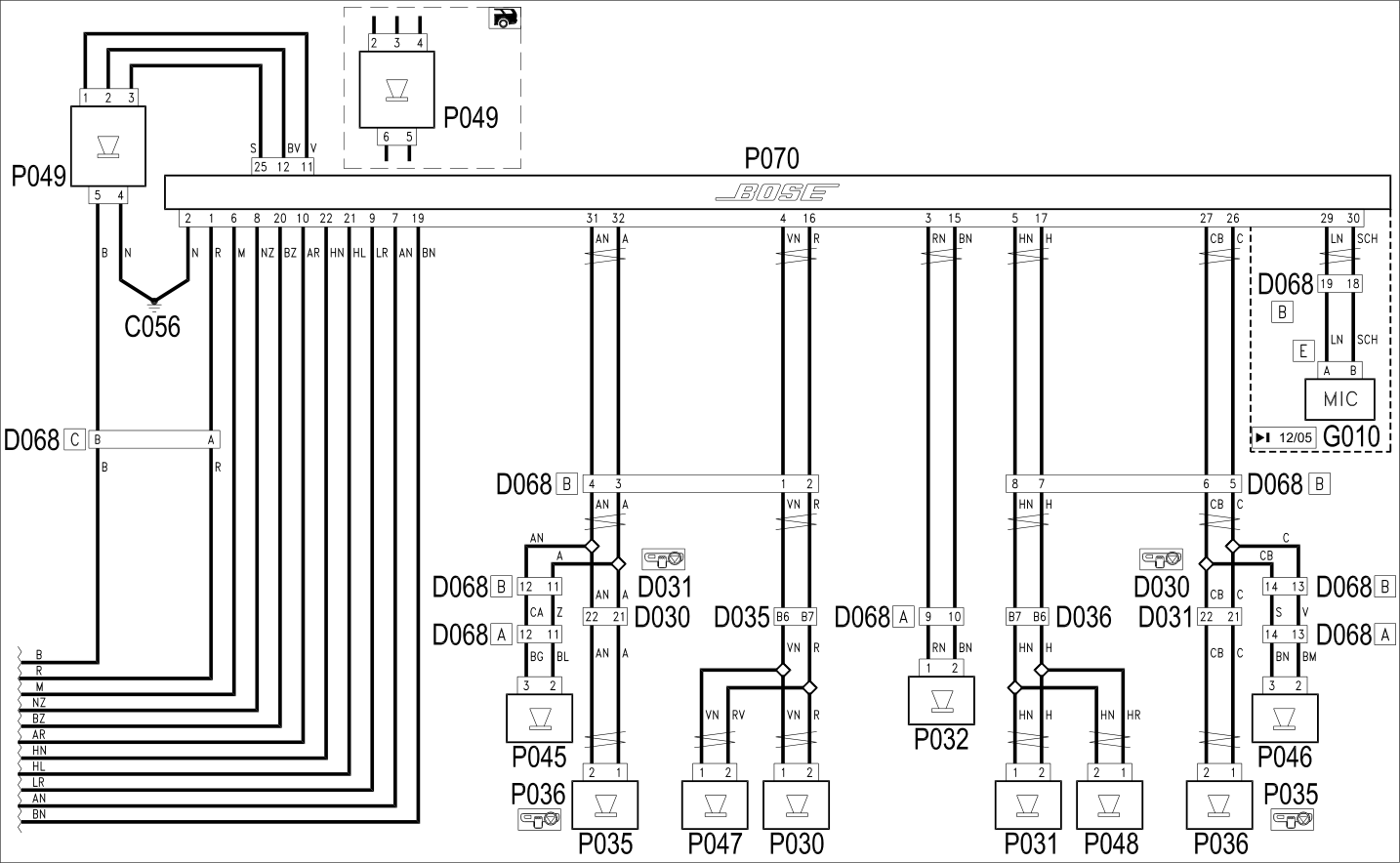 RADIO - WIRING DIAGRAM