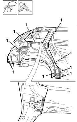 R.R. REAR WING FRAME
