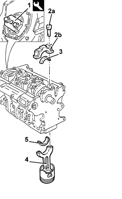 ENGINE - DISMANTLE AND REASSEMBLE FOLLOWING OPERATION 1004E10 - WASH AND CHECK DISMANTLED PARTS - REFIT CYLINDER HEAD AND OIL SUMP - DOES NOT INCLUDE REPAIRS TO CYLINDER HEAD AND AUXILIARY UNIT