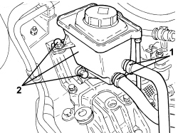 POWER STEERING FLUID RESEVOIR - R.R.