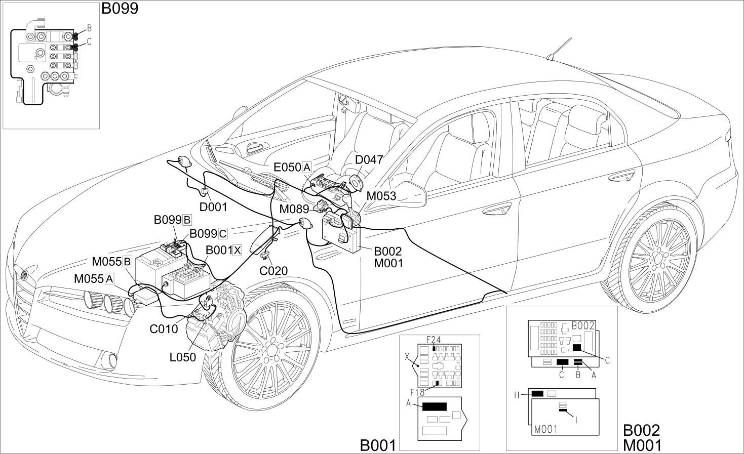 AUTOMATIC TRANSMISSION - COMPONENT LOCATION
