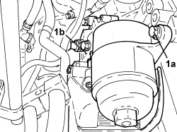 ENGINE OIL HEAT EXCHANGE MOUNT R R