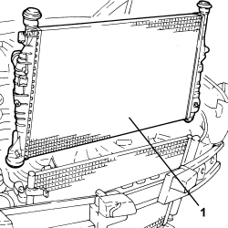ENGINE COOLING RADIATOR - R + R
