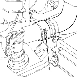 UPPER RADIATOR COOLANT OUTLET HOSE - R.R.