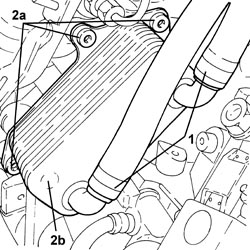 ENGINE OIL HEAT EXCHANGER - R + R