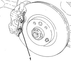 FRONT BRAKE CALIPER (ONE) - R.R